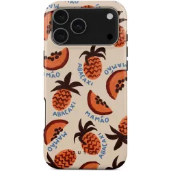 Burga Tough Back Cover hoesje met MagSafe voor Apple iPhone 17 Pro Max - Abacaxi