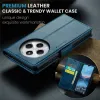 CASEME Litchi Texture Book Wallet Case hoesje voor Xiaomi Redmi 14C / Xiaomi Poco C75 - Blauw 8