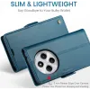 CASEME Litchi Texture Book Wallet Case hoesje voor Xiaomi Redmi 14C / Xiaomi Poco C75 - Blauw 10
