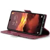 CASEME Litchi Texture Book Wallet Case hoesje voor Xiaomi Redmi 14C / Xiaomi Poco C75 - Rood 7