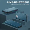 CASEME Litchi Texture Book Wallet Case hoesje voor Apple iPhone 17e/16e - Blauw 3