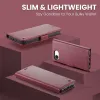 CASEME Litchi Texture Book Wallet Case hoesje voor Apple iPhone 17e/16e - Rood 3