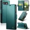 CASEME Litchi Texture Book Wallet Case hoesje voor Google Pixel 9a - Groen