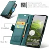 CASEME Litchi Texture Book Wallet Case hoesje voor Google Pixel 9a - Groen 9