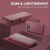 CASEME Litchi Texture Book Wallet Case hoesje voor Google Pixel 9a - Rood 8