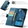 CASEME Litchi Texture Book Wallet Case hoesje voor Samsung Galaxy A36 - Blauw 5
