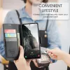 CASEME Litchi Texture Book Wallet Case hoesje voor Samsung Galaxy A36 - Zwart 8