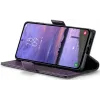 CASEME Litchi Texture Book Wallet Case hoesje voor Samsung Galaxy S25 Plus - Paars 6
