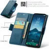CASEME Litchi Texture Book Wallet Case hoesje voor Samsung Galaxy S25 Ultra - Blauw 8