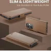 CASEME Litchi Texture Book Wallet Case hoesje voor Oppo Reno13 F 4G/5G / Reno13 FS 5G - Bruin 8