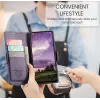 CASEME Litchi Texture Book Wallet Case hoesje voor Oppo Reno13 F 4G/5G / Reno13 FS 5G - Paars 6