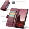 CASEME Litchi Texture Book Wallet Case hoesje voor Oppo Reno13 F 4G/5G / Reno13 FS 5G - Rood 2
