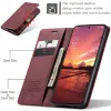CASEME Retro Texture Book Wallet Case hoesje voor OnePlus 13 - Bordeaux 6