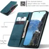 CASEME Retro Texture Book Wallet Case hoesje voor Oppo Reno13 - Blauw 3