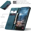 CASEME Retro Texture Book Wallet Case hoesje voor Samsung Galaxy S25 Edge - Blauw 3