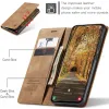 CASEME Retro Texture Book Wallet Case hoesje voor Samsung Galaxy S25 Edge - Lichtbruin 3