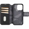 Decoded Echt Leren 2-in-1 Book Wallet Case hoesje voor Apple iPhone 15 Pro - Black 5