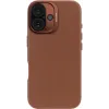 Decoded Echt Leren Back Cover hoesje voor Apple iPhone 16 - Tan