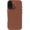 Decoded Echt Leren Back Cover hoesje voor Apple iPhone 16 - Tan