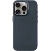Decoded Echt Leren Back Cover hoesje voor Apple iPhone 16 Pro - Navy