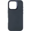 Decoded Echt Leren Back Cover hoesje voor Apple iPhone 16 Pro - Navy 2