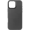 Decoded Echt Leren Back Cover hoesje voor Apple iPhone 16 Pro Max - Black 2