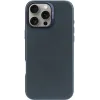 Decoded Echt Leren Back Cover hoesje voor Apple iPhone 16 Pro Max - Navy