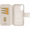 Decoded Echt Leren 2-in-1 Book Wallet Case hoesje voor Apple iPhone 16 - Clay 6
