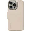 Decoded Echt Leren 2-in-1 Book Wallet Case hoesje voor Apple iPhone 16 Pro - Clay