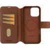 Decoded Echt Leren 2-in-1 Book Wallet Case hoesje voor Apple iPhone 16 Pro Max - Tan 6