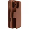 Decoded Echt Leren 2-in-1 Book Wallet Case hoesje voor Apple iPhone 16 Plus - Tan 3