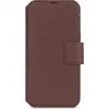 Decoded Echt Leren 2-in-1 Book Wallet Case hoesje voor Apple iPhone 17e/16e - Chocolate Brown 3