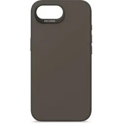 Decoded Silicone Back Cover hoesje met MagSafe voor Apple iPhone 17e/16e - Black