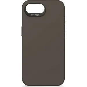 Decoded Silicone Back Cover hoesje met MagSafe voor Apple iPhone 17e/16e - Black