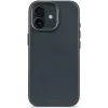 Decoded Echt Leren Back Cover hoesje voor Apple iPhone 17 - Navy Shadow