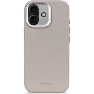 Decoded Echt Leren Back Cover hoesje voor Apple iPhone 17 - Solid Clay