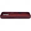 Decoded Echt Leren Back Cover hoesje voor Apple iPhone 17 - Dark Ruby 4