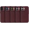 Decoded Echt Leren Back Cover hoesje voor Apple iPhone 17 - Dark Ruby 8