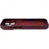 Decoded Echt Leren Back Cover hoesje voor Apple iPhone 17 Pro - Dark Ruby 4