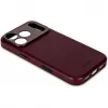 Decoded Echt Leren Back Cover hoesje voor Apple iPhone 17 Pro - Dark Ruby 6