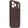 Decoded Echt Leren Back Cover hoesje voor Apple iPhone 17 Pro - Chocolate Brown 3