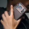 Decoded Echt Leren Back Cover hoesje voor Apple iPhone 17 Pro - Chocolate Brown 6