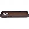 Decoded Echt Leren Back Cover hoesje voor Apple iPhone 17 Pro - Chocolate Brown 7