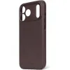Decoded Echt Leren Back Cover hoesje voor Apple iPhone 17 Pro - Chocolate Brown 10