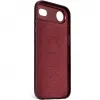 Decoded Echt Leren Back Cover hoesje voor Apple iPhone Air - Dark Ruby 3