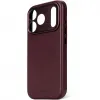 Decoded Echt Leren Back Cover hoesje voor Apple iPhone 17 Pro Max - Dark Ruby 7