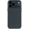 Decoded Echt Leren Back Cover hoesje voor Apple iPhone 17 Pro Max - Navy Shadow