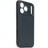 Decoded Echt Leren Back Cover hoesje voor Apple iPhone 17 Pro Max - Navy Shadow 2