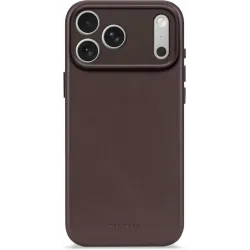 Decoded Echt Leren Back Cover hoesje voor Apple iPhone 17 Pro Max - Chocolate Brown