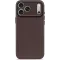 Decoded Echt Leren Back Cover hoesje voor Apple iPhone 17 Pro Max - Chocolate Brown